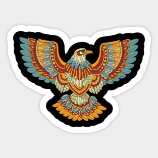 eagle funny gift idea Sticker